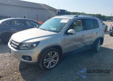 2013 Volkswagen Tiguan Sel from USA, damaged, VIN WVGAV3AX1DW570459